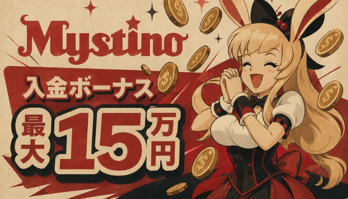 ミスティーノ 入金ボーナス